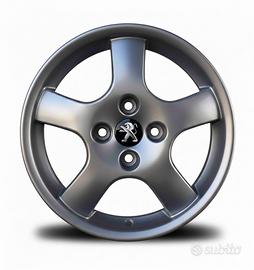 4 Cerchi da 16' in Lega - Borbet - Peugeot