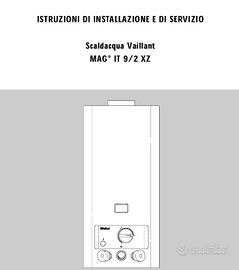 Scaldacqua istantaneo Vailant MAG IT 9/2 XZ