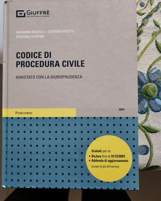 Giuffre' Codice di Procedura Civile ed. 2024