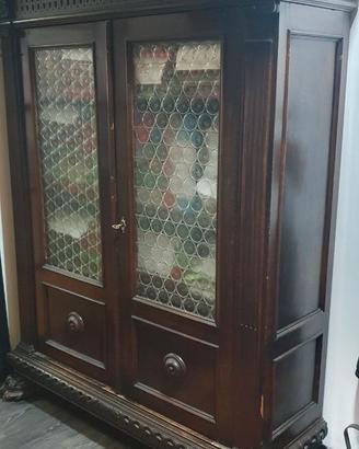 Libreria intagliata, seconda metà del 900