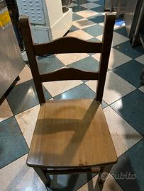 sedie in legno