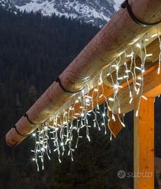 Luci di Natale - stallattite 3 m bianco freddo