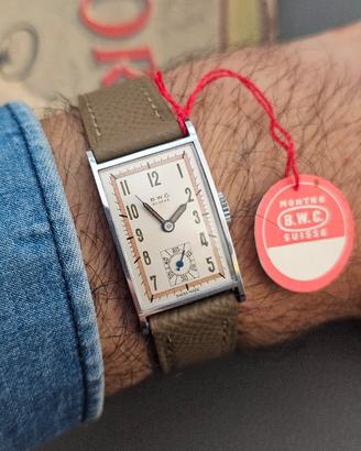 Orologio Nos B.W.C 1940 mai indossato fondo di mag