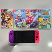 Nintendo Switch con accessori e 4 Giochi
