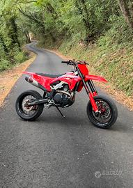 HONDA crf 450R MOTARD