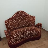 Divanetto a due posti, fine anni 50