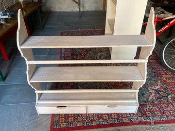 Piattaia bianca shabby chic