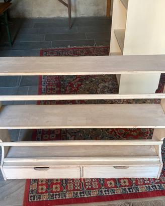 Piattaia bianca shabby chic