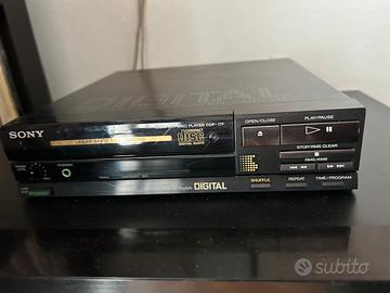 Sony Compact Disc player CDP-17F portatile