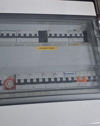 QUADRO ELETTRICO + INTERRUTTORI + SPORTELLO