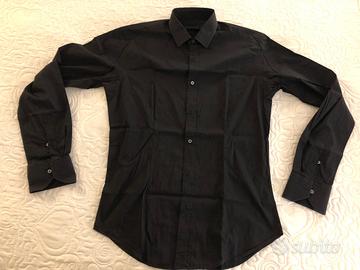 Camicia BRIAN DALES Nera Sartoriale Slim - 40