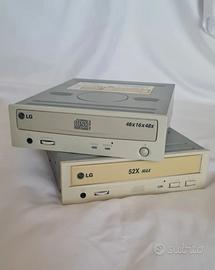 Set Lettore Cd-Rom e Masterizzatore Cd-R/RW 