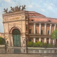 Politeama Dipinto a mano 50x70