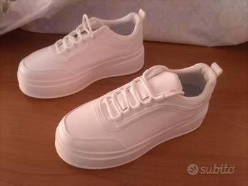scarpe eleganti uomo suola alta n.44 robuste 