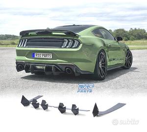 DIFUSORE FORD MUSTANG 15-17 NERO LUCIDO