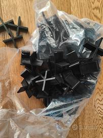 100 Distanziatori a croce per piastrelle 5cm