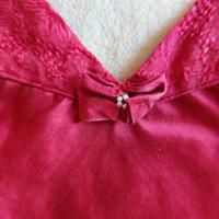 Top sottogiacca bordeaux la seteria