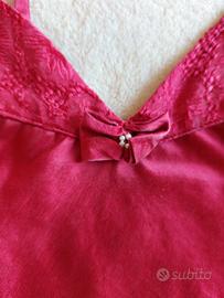 Top sottogiacca bordeaux la seteria