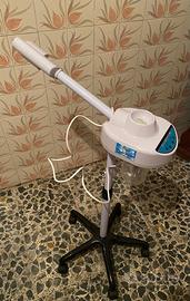 Vaporizzatore e lampada per estetica