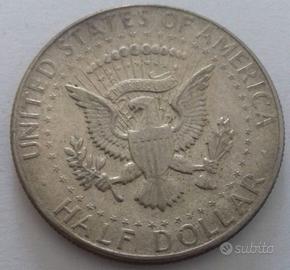 USA ½ dollaro 1968 D Ag g 11,50