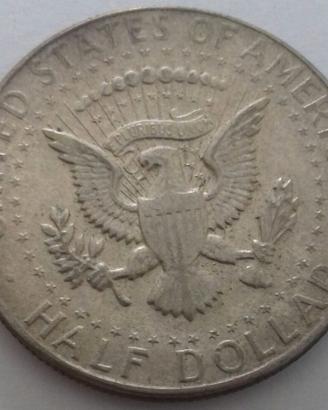 USA ½ dollaro 1968 D Ag g 11,50