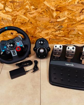 Logitech G29 - Volante + Pedaliera + Cambio