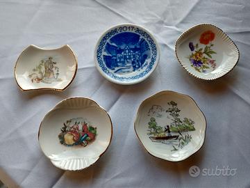 lotto collezione piattini ( royal Copenaghen) 