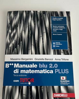 B•• Manuale blu 2.0 di matematica PLUS