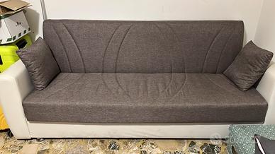 DIVANO LETTO CONTENITORE 3 POSTI