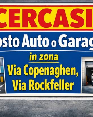 Box Posto Auto zona Via Copenaghen