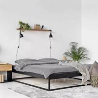 Letto In Ferro Cubo Design Minimal Moderno