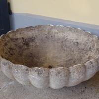 3 Vasi di graniglia a forma di margherita Vintage 