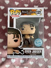 Funko Pop Attack Titan Eren Jeager Metallic 1321