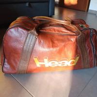 Borsa Head Tennis in pelle vintage