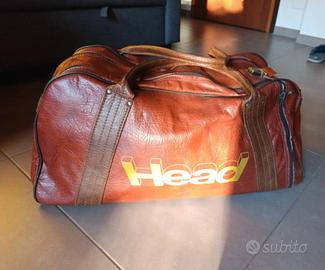 Borsa Head Tennis in pelle vintage