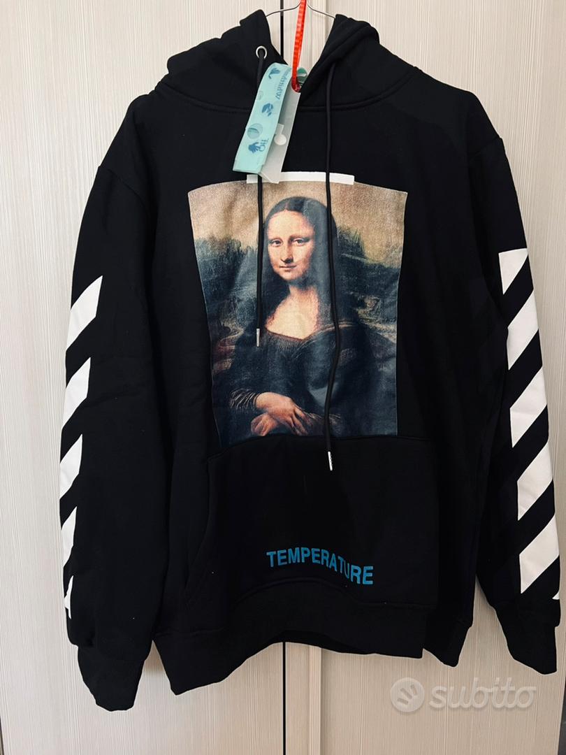 Felpa Off White Monnalisa Nera Abbigliamento e Accessori In vendita a Udine