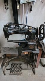 Singer 29K primi '900 funzionante con banchetto
