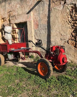 Carrello Pesante Per Motocoltivatore O Motozappa