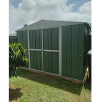 Box giardino lamiera zincata 327x155cm verde