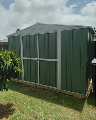 Box giardino lamiera zincata 327x155cm verde