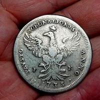 Regno Sicilia Palermo Carlo Borbone 12 Tarì 1735 