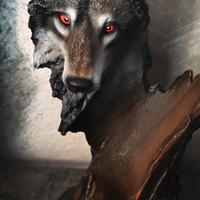 Statuetta Lupo idea regal o