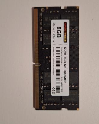 RAM DDR4 8GB 2666MHz