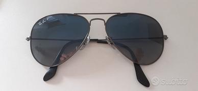 RAY BAN AVIATOR - LENTI POLARIZZATE - MIS. 55