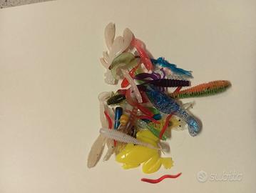 esche pesca siliconiche