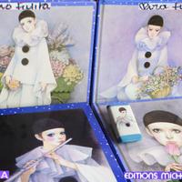PIERROT VINTAGE 1980 Diario Quaderni Gomma NUOVI🌹