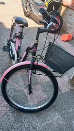 bici da passeggio femminile 10-14 anni