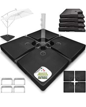 Mattonelle in PVC per ombrellone da giardino. 