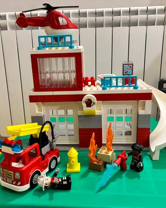 Caserma dei pompieri lego duplo