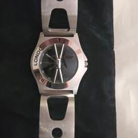 Orologio vintage Boy London in acciao quarzo